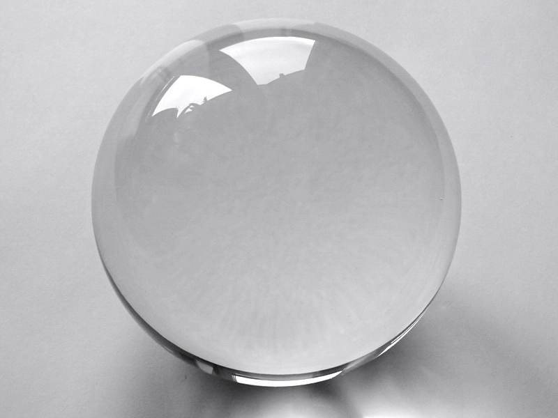 Crystal Glass Balls 200 mm Clear | Crystal Balls | Crystal Spheres